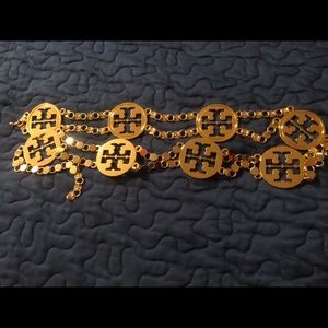 Gold Plate Tory Burch Belt